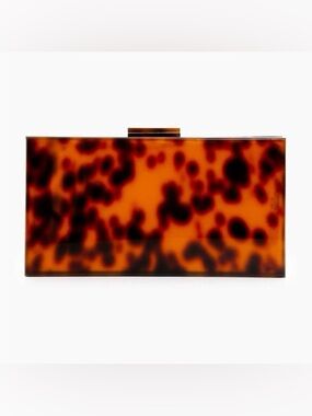 Tuckernuck Tortoiseshell Margot Hardcase Clutch